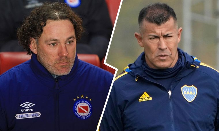 Milito y Almirón se volverán a ver las caras este viernes en la Paternal.