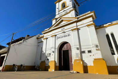 MDZol | Parroquia San Jerónimo Fieles aseguran que lloró la Virgen Foto: MDZ