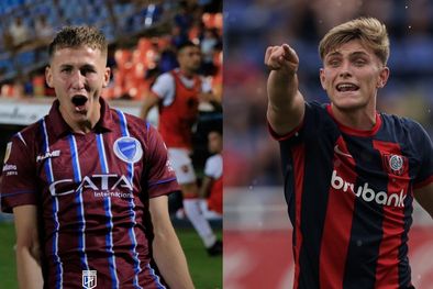 MDZol | Santino Andino e Ignacio Perruzzi van detrás de un sueño: jugar el próximo Mundial de la categoría en Chile. Foto: @ClubGodoyCruz y @SanLorenzo
