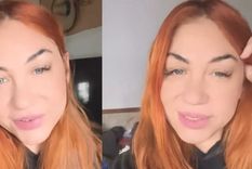 La artista se graba en modo selfie desde la casa de una amiga donde hará su postoperatorio. / Instagram