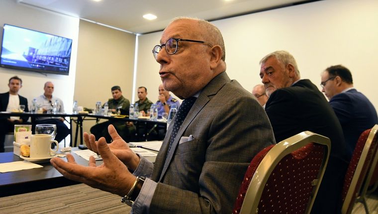 El embajador argentino en Chile, Jorge Faurie, fue contundente Foto: ALF PONCE MERCADO / MDZ