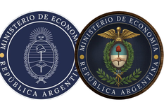 El viejo sello del Ministerio de Economía y su nueva versión. Fuente: Elaboración propia/MDZ