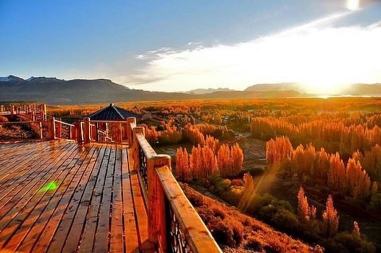 Este pueblo se encuentra en Santa Cruz Foto: Turismo Los Antiguos