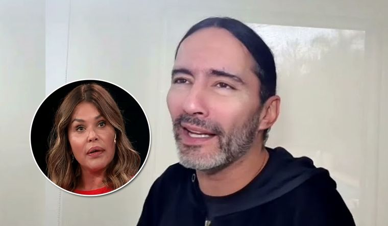 Daniel Agostini contó cómo se lleva con Nazarena Vélez. Foto: Captura TV