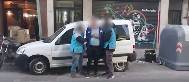 Tenía prohibición de acercamiento Foto: captura video