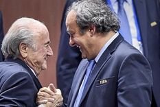 Blatter y Platini publicada en Marca Foto: publicada en Marca Blatter y Platini publicada en Marca Foto: publicada en Marca