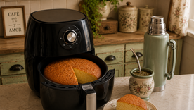 Torta matera sin horno:&nbsp; en la air fryer y con un secreto para que sea un éxito