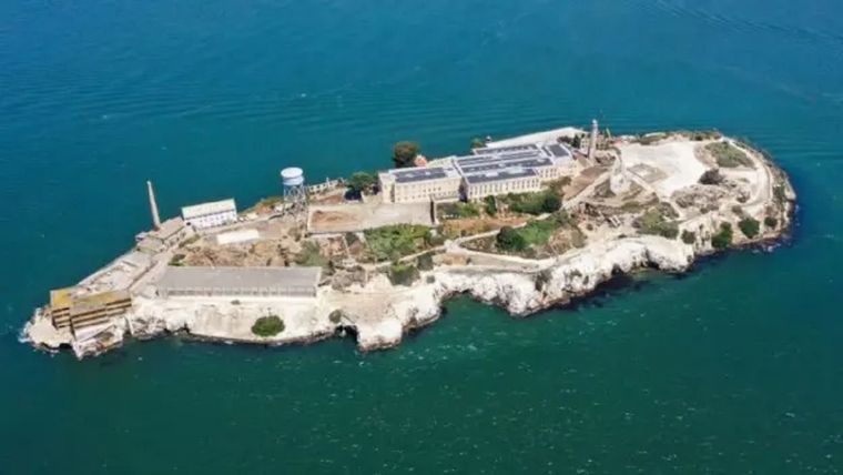 La cárcel está en una isla cerca del puente Golden Gate de San Francisco. Foto: GETTY IMAGES