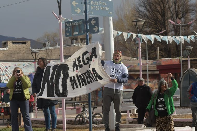 En Uspallata también se lleva a cabo una audiencia paralela