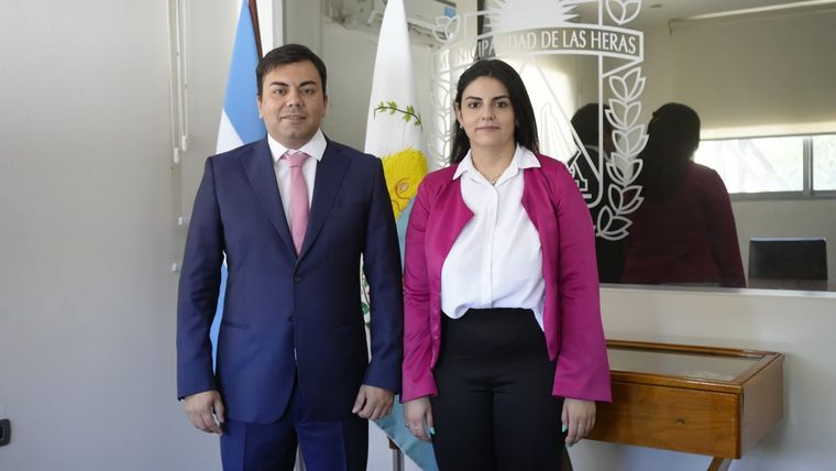 Franciso Lo Presti y Noelia Delpir Foto: Facebook Francisco Lo Presti