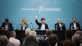 Axel Kicillof en la presentación del Presupuesto 2026.
