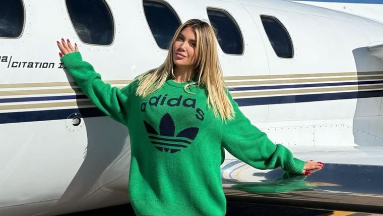 La mediática fue vista disfrutando del espectáculo en Buenos Aires. Foto: Instagram/ @wanda_nara.&nbsp;