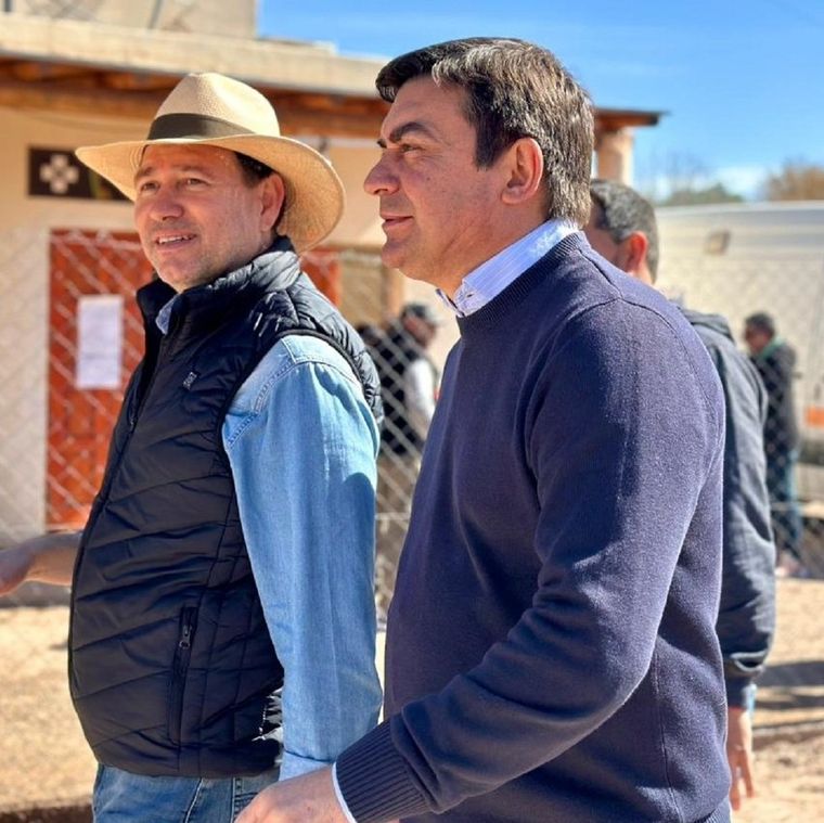 Roberto Righi y Omar De Marchi Foto: Twitter @omardemarchi