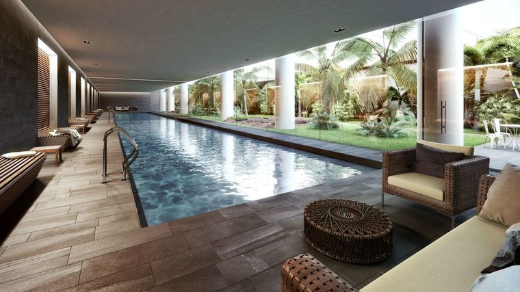 El edificio cuenta con todo lo necesario para olvidarse que uno se encuentra bajo tierra.