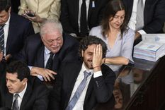 quienes fueron los que no quisieron perderse el discurso del presidente