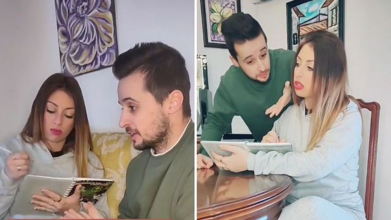 TikTok, video viral, novia