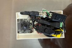 El dispositivo encontrado en el despacho de Frigerio