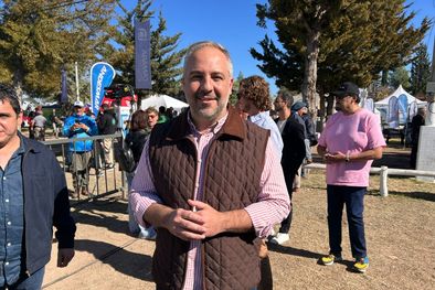 MDZol | El intendente de Maipú confió en el liderazgo de Félix. Foto: Juan Manuel Torrez / MDZ