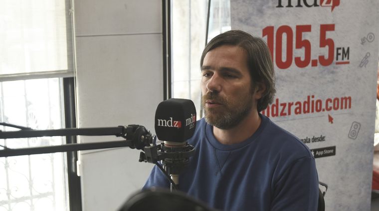 El candidato a vicepresidente por el Frente de Izquierda habló en MDZ Radio 105.5 FM Foto: Rodrigo DAngelo / MDZ