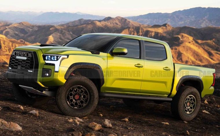 Toyota Tacoma. Proyección: Car and Driver