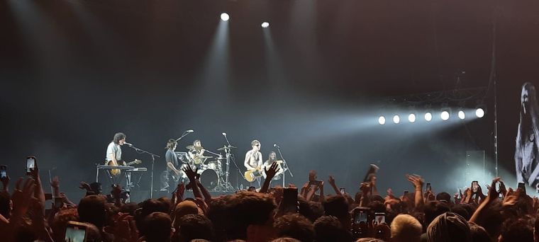 El show de Dillom en Mendoza. Foto: MDZ