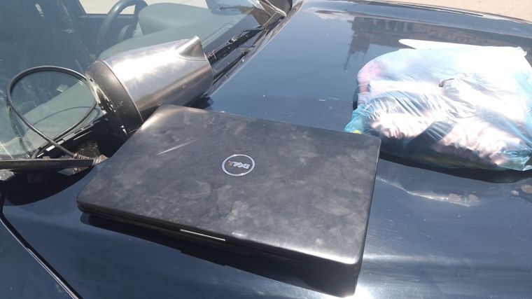 Los elementos sustraídos de la iglesia fueron recuperados por la Policía Foto: Ministerio de Seguridad de Mendoza