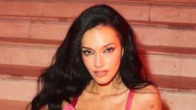 Oriana Sabatini versionó este inolvidable vestido de Madonna Foto: Instagram