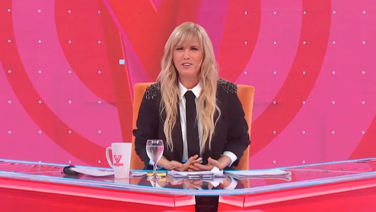 La periodista se sorprendió tras la noticia que le dio su letrado. Foto: Captura de video El Trece