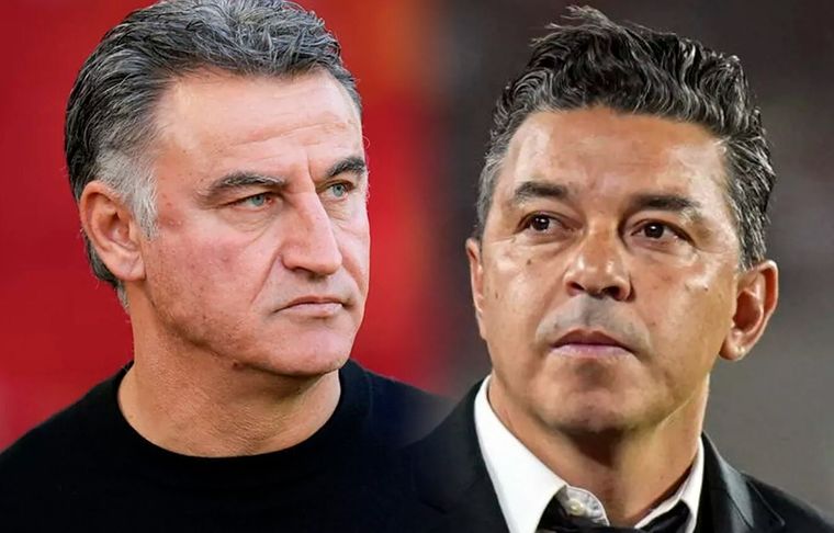 Galtier - Gallardo Se conoció la foto de un abrazo entre los técnicos que una vez se pelearon a golpes en un partido.