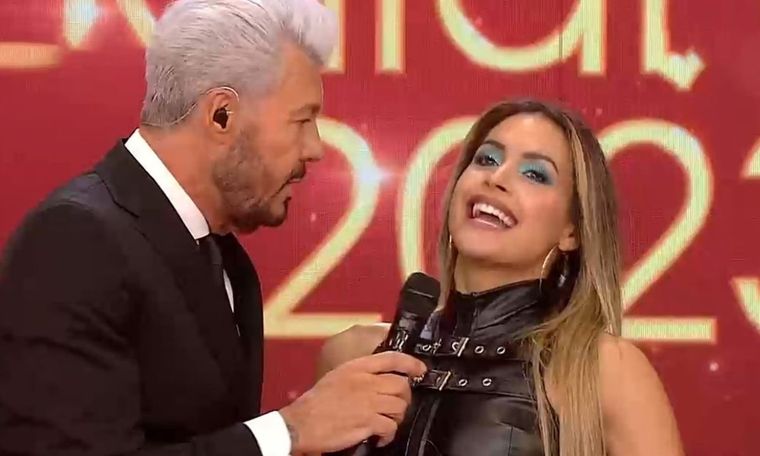 Marcelo Tinelli mostró la primera foto junto a Milett Figueroa El conductor y la actriz confirmaron su noviazgo Foto: Captura de TV