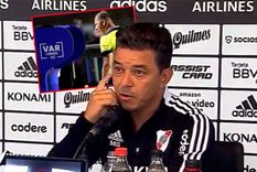 Gallardo criticó la llegada del VAR en pleno transcurso del torneo argentino.