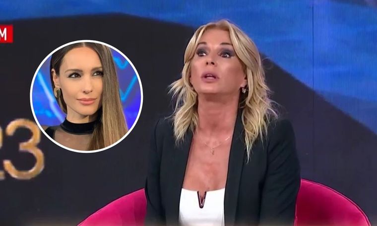 Yanina Latorre filtró el audio que le mandó Pampita La panelista había criticado a la jurado del Bailando 2023 y la comparó con su hija Lola