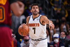 Campazzo tuvo una buena actuación en la victoria de los Nuggets Foto: Twitter @nuggets