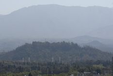 El Zonda bajó este lunes a la tarde El Zonda bajó este lunes a la tarde