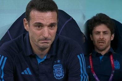 MDZol | Lionel Scaloni y Pablo Cesar Aimar, su ayudante de campo.