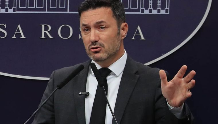 Petri cruzó al líder de la Juventud Radical por solicitar la expulsión del radicalismo Foto: Presidencia