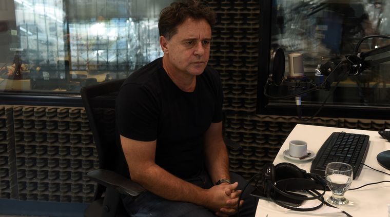 Omar Palermo en MDZ Radio Foto: ALF PONCE / MDZ