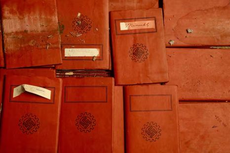 Los documentos nazis secuestrados. Los documentos nazis secuestrados.