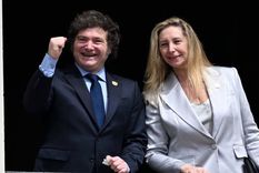 En la Casa Rosada miran de cerca la imagen del presidente Milei. Foto: EFE
