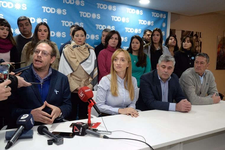 Integrantes del PJ hablaron sobre el caso este viernes en conferencia de prensa. Foto: Twiitter Anabel Fernández Sagasti.