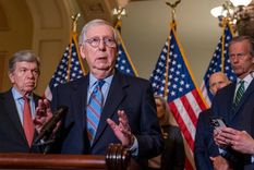 Mitch McConnell Mitch McConnell causa alarma por su estado de salud. Foto: Efe.
