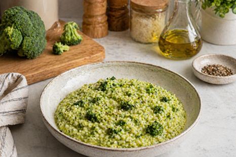 Receta de risotto de brócoli Receta de risotto de brócoli