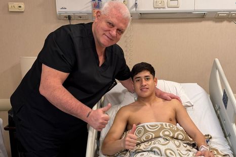 El mensaje del médico de Boca para Tomás Aranda tras su operación: “Vas a volver más fuerte”