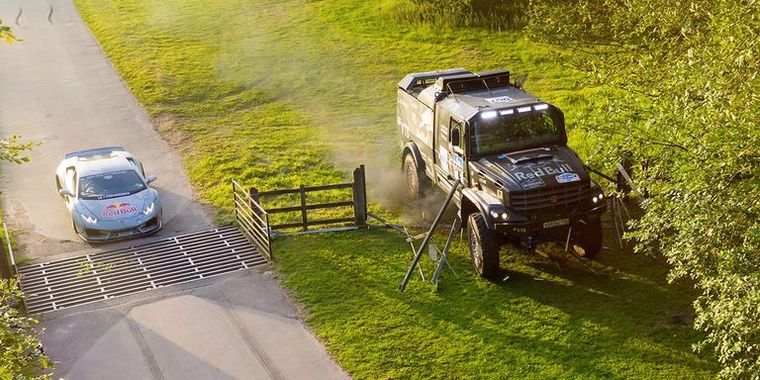 Kamaz vs. Lamborghini Huracán