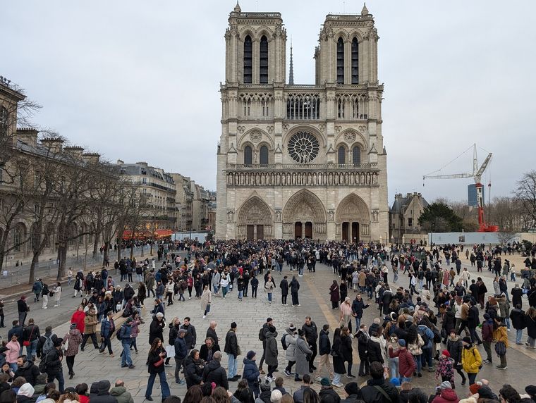 La tradicional catedral de Notre Dame, en París Foto: Shutterstock