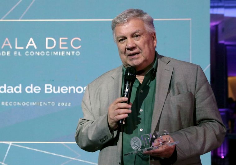 El rector de la UBA, Ricardo Gelpi, le pidió a los diputados nacionales que derriben el veto presidencial a la Ley de Financiamiento Universitario Foto: Noticias Argentinas