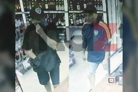 Los autores del golpe armado fueron captados por una cámara de seguridad del comercio. Los autores del golpe armado fueron captados por una cámara de seguridad del comercio.