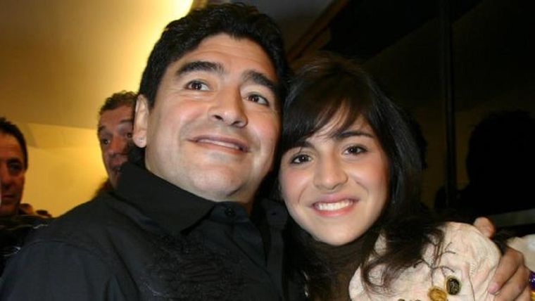 Diego y Gianinna Maradona