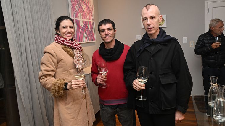 Mariana Gioiosa, Nico Lüet y Mariano Meyer. Mariana Gioiosa, Nico Lüet y Mariano Meyer.