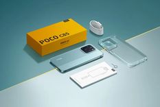 El POCO C85 mantiene una estética similar a otros móviles de Xiaomi.